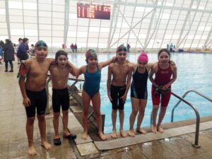 Niños de la región arrasaron  en el nacional de natación
