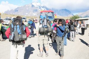 Los altos peligros en el  uso de ropa contaminante  en un parque nacional