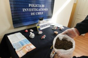 Más de 400 millones de pesos en droga ha incautado la PDI durante el 2015