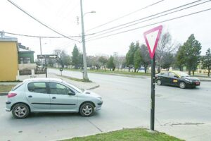 Cambian señalética reubicada  durante el invierno
