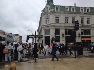 Marcha contra el aborto en Punta Arenas