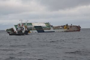 Autoridad marítima supervisó maniobra final de Amadeo I