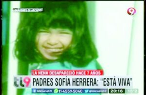 Realizan marcha a siete años de la  desaparición de Sofía Herrera