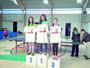 Se disputó la segunda fecha del Campeonato Escolar de Tenis de Mesa