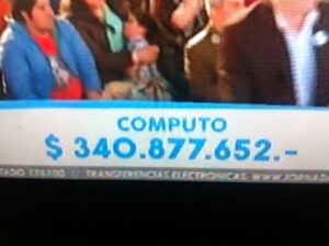 Último cómputo de las Jornadas por la Rehabilitación llega a los $ 340.877.652
