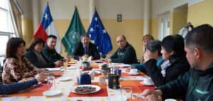Representantes de la Junta de Vecinos Juan Pablo II se reunieron con autoridades de Gendarmería
