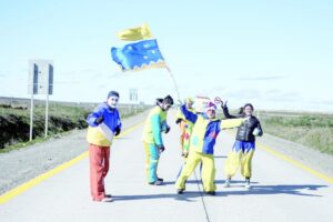 Payasos caminantes llegan  hoy a la ciudad de Punta Arenas