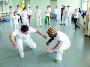 Sul da Bahía participó del seminario de  capoeira impartido por Mestre Zumbi