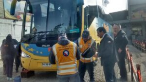 Transporte fiscalizó buses y entregó recomendaciones a usuarios