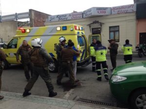 Ex convictos ajustan cuentas en una riña con cuchillo en pleno centro de la ciudad