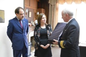 Fiscalía de Magallanes recibe saludos protocolares en su 13º aniversario