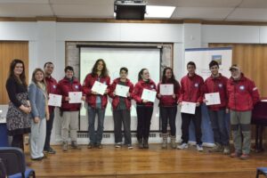 Escolares brasileños realizan segunda expedición en Magallanes gracias a intercambio promovido por GAIA-Antártica