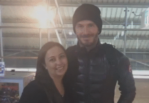 David Beckham grabó parte del documental “Love the Game” en la Antártica