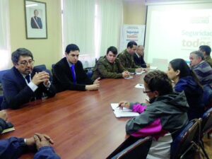 Abordan temáticas de  seguridad pública en Porvenir