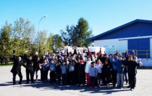 Estudiantes elegidos mejores compañeros visitaron Planta de Producción de Agua Potable