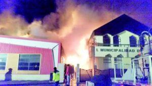 SAG aún no concluye investigación por incendio en gimnasio de Porvenir