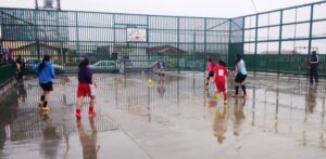 Más de 200 niños participaron  del Fútbol Calle 2015