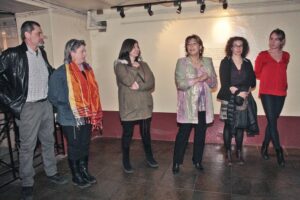 Inauguraron La Porfía, muestra colectiva de arte