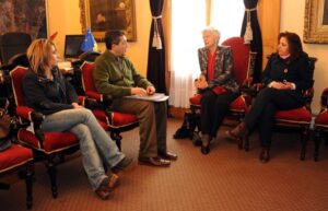 Embajadora del Reino de los Países Bajos realizó visita protocolar al alcalde de la comuna