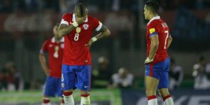La Roja cae ante Urugay por 3 goles a 0