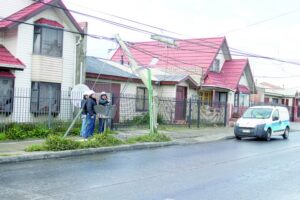Camión provocó corte de energía y de otros servicios en el sector norte