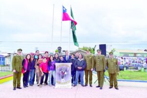 Reinauguran Plaza General Bernales en la Población El Pingüino