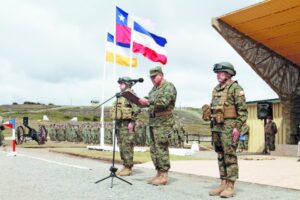 Solemne cambio de mando  en la V División de Ejército y Comando Conjunto Austral