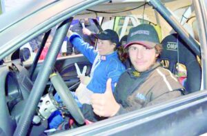 Pedro Aguilar Lausic fue tercero en el rally de Purranque