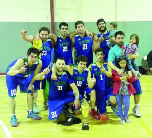 Básquetbol laboral: Natales se consagró campeón en varones