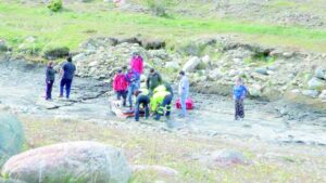 Joven fue encontrada con lesiones en el Río de Las Minas