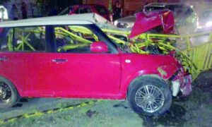 Suboficial mayor de Ejército salvó  por milagro tras violento accidente