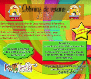 Talleres de verano para niños