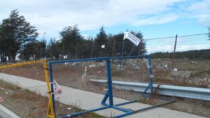 Aseo y Ornato debió cerrar acceso en prolongación de la calle Manuel Rodríguez