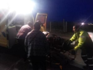 Con lesiones graves resultó hombre que fue atropellado