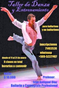 Taller de danza  y entrenamiento