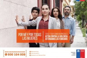 El Sernam hace un llamado a no tolerar más la violencia contra la mujer