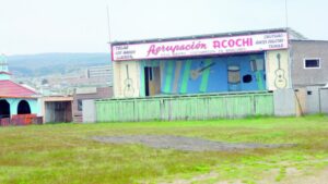 Recinto de muestra costumbrista de Chiloé luce abandonado
