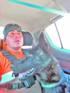 Magallánico en busca de  joven extraviado en el norte