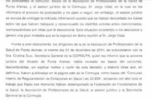 Dirigentes de la salud intentan frenar concurso de Cormupa por “arbitrario e ilegal”