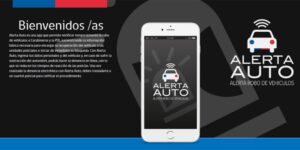 La Presidenta Michelle Bachelet presentó una nueva app del Gobierno llamada “Alerta Auto”. La aplicación tiene como objetivo reducir el tiem