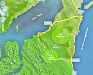 MOP evalúa la construcción de un  camino de circunvalación al Seno Otway