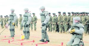 Personal y medios especializados del Ejército reinician trabajos de desminado humanitario