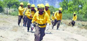 Trabajadores disponen turnos  éticos por incendios forestales
