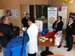 Rotarios donan artículos de kinesiología  a hospital