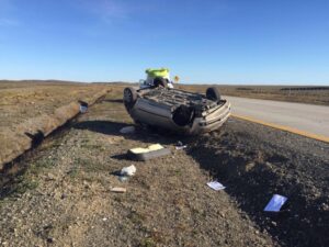 Argentina involucrada en grave  accidente podría quedar parapléjica