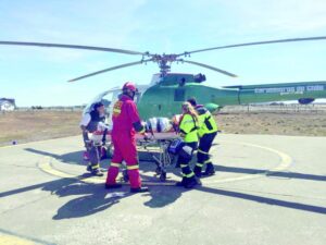 Doctora argentina que sufrió graves  lesiones fue evacuada a Buenos Aires