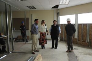 Autoridades Visitaron obras de mejoramiento del Eleam Magallanes