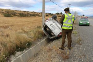 Joven  de 18 años sufre accidente automovilístico en ruta 9 norte
