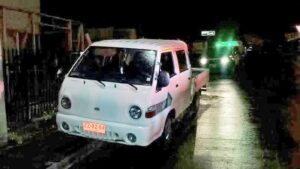 Carabineros detuvo a dos jóvenes en camión robado