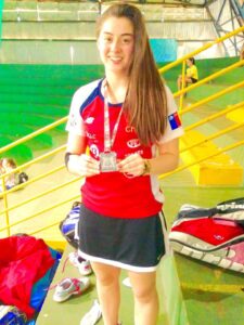 Loreto Pontigo Oberreuter: una magallánica integrando la Selección Chilena de Bádminton